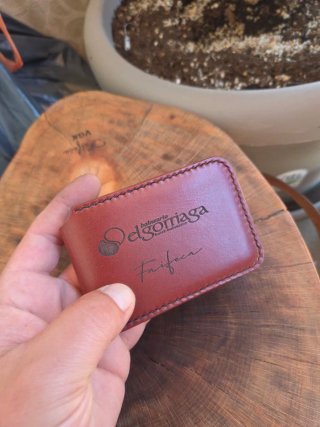 Cartera de cuero de vaca(cuello)