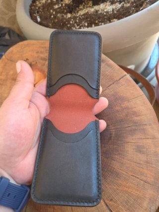 Cartera de cuero de vaca(cuello)