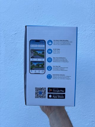 Set Cámara Vigilancia QOSU Solar 2K