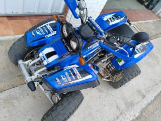 Yamaha Warrior 350 Quad Azul