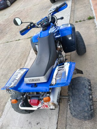 Yamaha Warrior 350 Quad Azul