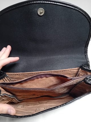 Bolso bandolera vintage negro Okay Sac