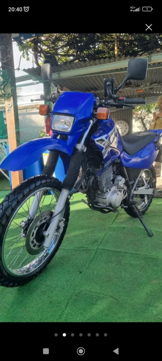 Yamaha XT 600 Enduro Azul