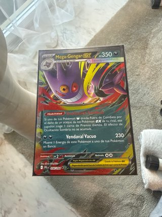 Carta Pokémon Mega-Gengar EX