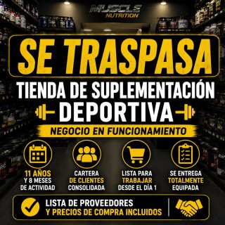 TRASPASO Tienda De Vitaminas y Suplementos