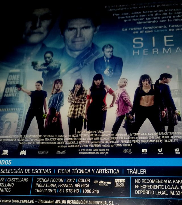 SIETE HERMANAS : BLU RAY SUPER DESCATALOGADO