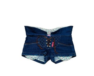 Short Vaquero Floral Verano Boho