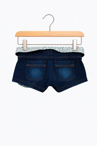 Short Vaquero Floral Verano Boho