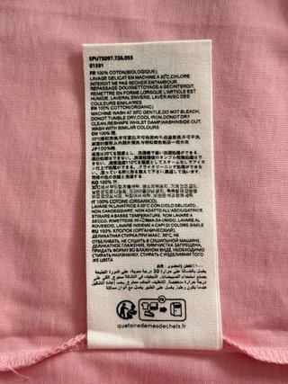 Camiseta Ami Paris Rosa