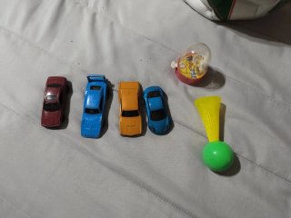 Lote de 5 coches de juguete