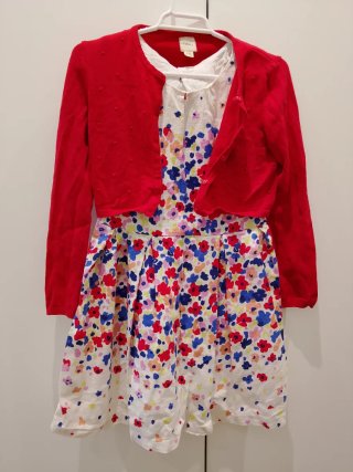Vestido floral Sfera Talla 9-10