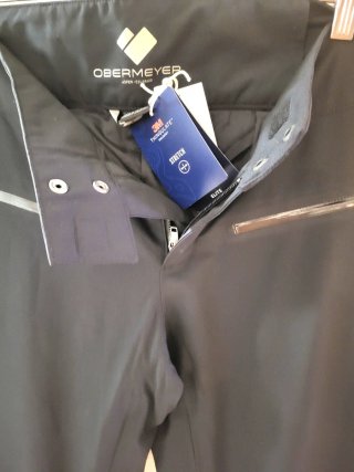 Pantaloncini da sci da donna Obermeyer nero