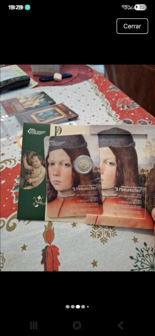 San Marino 2013 2€ Conmemorativos Il Pinturicchio