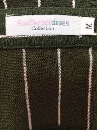Vestido SusiSweetdress verde militar