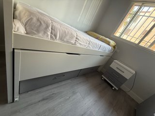 Cama 90x190 con cajones y cama inferior