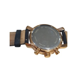 Reloj Fossil BQ1008 Negro y Dorado