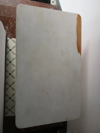Mesa de roble maciza