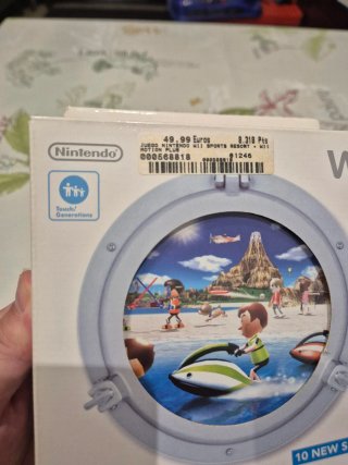 WII SPORTS RESORTS+ACCESORIO WII MOTE Precintado!!