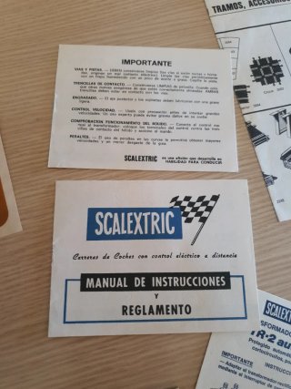 Listado precios Scalextric 1981 + folletos publici