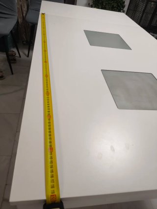Mesa Comedor Blanca Extensible