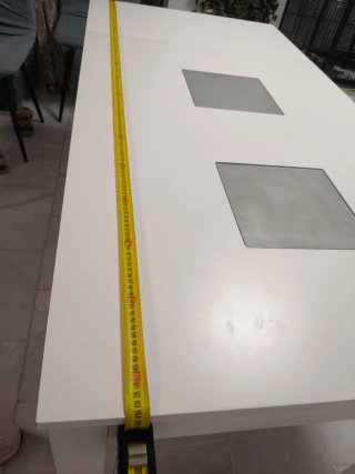 Mesa Comedor Blanca Extensible