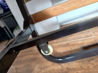 Somier metálico con lamas de madera
