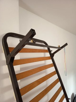 Somier metálico con lamas de madera