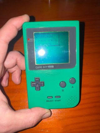 Game Boy Pocket + Pokémon Amarillo gb game boy