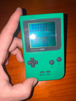 Game Boy Pocket + Pokémon Amarillo gb game boy