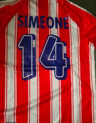 Camiseta Atlético de Madrid 1991 Puma Simeone