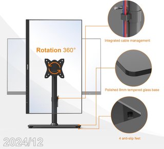 Soporte TV Pantalla 13-32" VESA 75-100 GB1005-1
