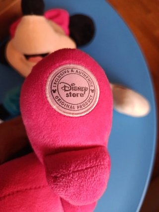 Muñeca Minnie Mouse Peluche Rosa y Azul