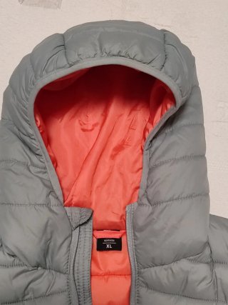 Plumífero Boriken gris talla XL