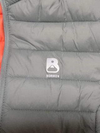 Plumífero Boriken gris talla XL