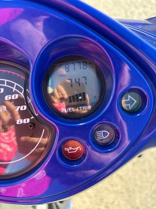 Yamaha Jog R Azul y Blanco