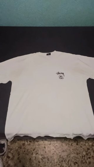 Camiseta Stussy Blanca