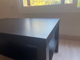 Mesita de centro Ikea Lack negra