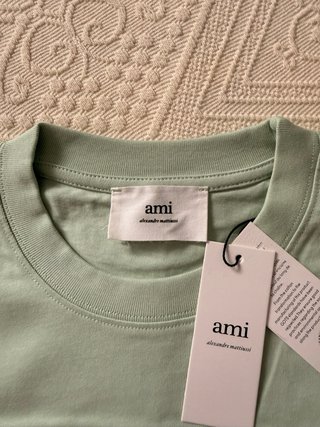 Camiseta Ami Paris Verde Verano