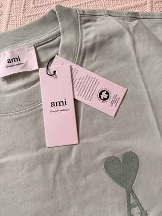 Camiseta Ami Paris Verde Verano