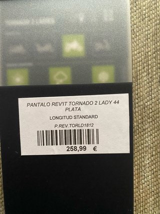 Pantalón Revit Tornado 2