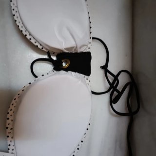 Parte de arriba bikini Suiteblanco lunares