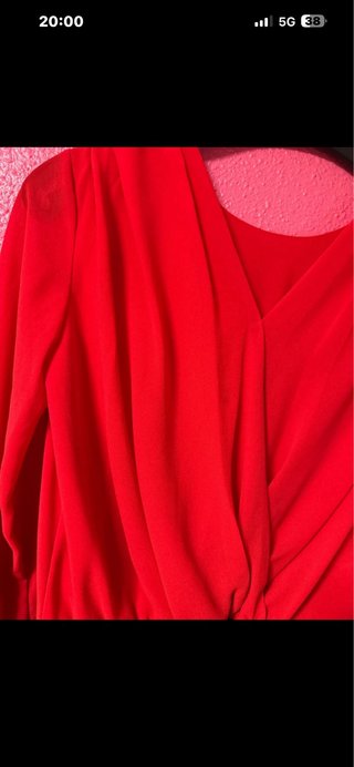 Vestido estampado floral talla S
