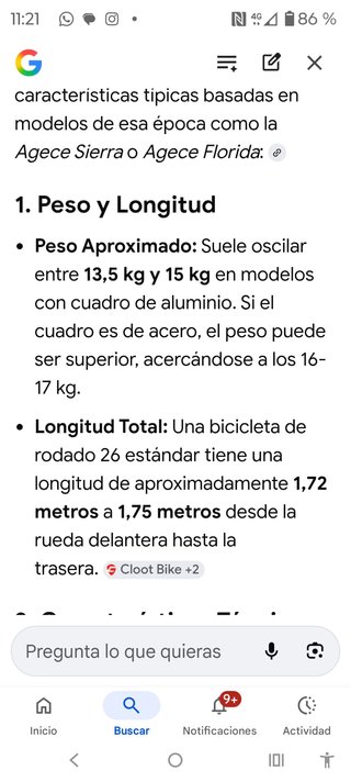 Bicicleta Agece Aluminio DE MONTAÑA