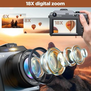 Cámara Digital 4K Ultra HD AC16 ¡NUEVA A ESTRENAR!