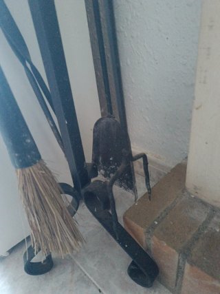 Juego de herramientas para chimenea