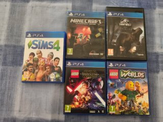 Lote 4 Juegos PS4: aventura. Lote completo 20€