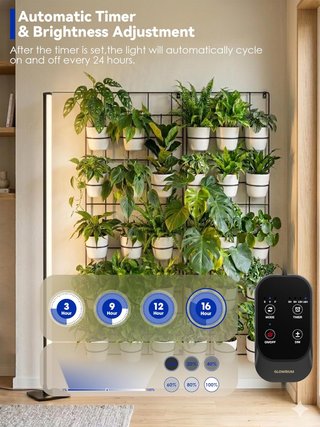 Lámpara Cultivo LED 36W Vertical