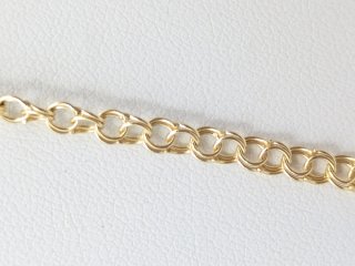 Gargantilla oro 18k con circonitas