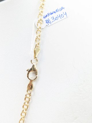 Gargantilla oro 18k con circonitas