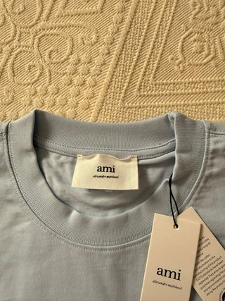 Camiseta Ami Paris Azul Talla M